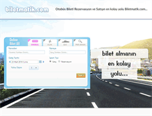 Tablet Screenshot of biletmatik.com